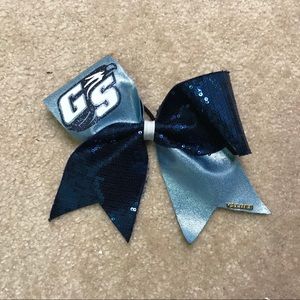 Customed Georgia Southern Cheer Bow from Etsy